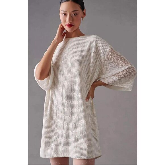 Anthropologie Let Me Be Sequin Mini Dress Size S - Picture 2 of 10